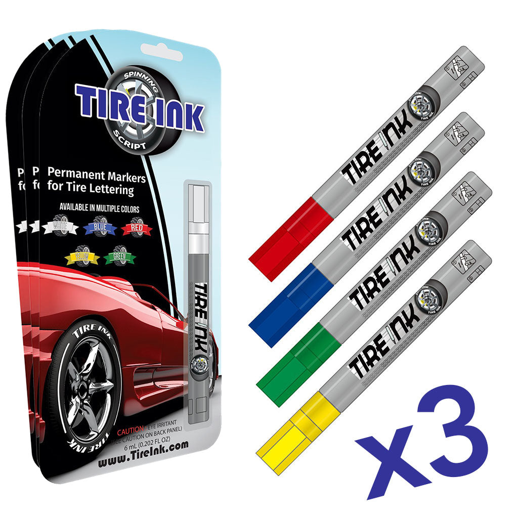 Tire Stickers TIREPEN-R Tire Stickers Tire Ink Paint Pens