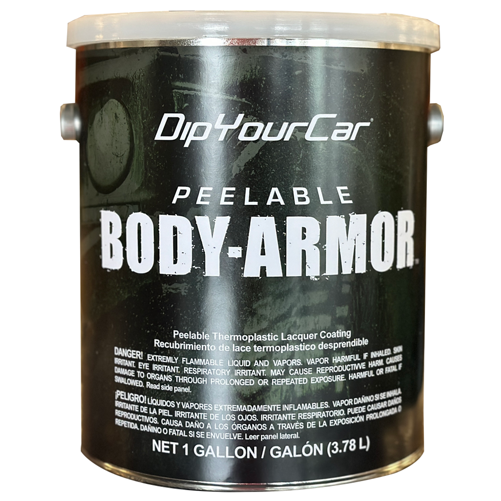 Peelable Body Armor Gallons