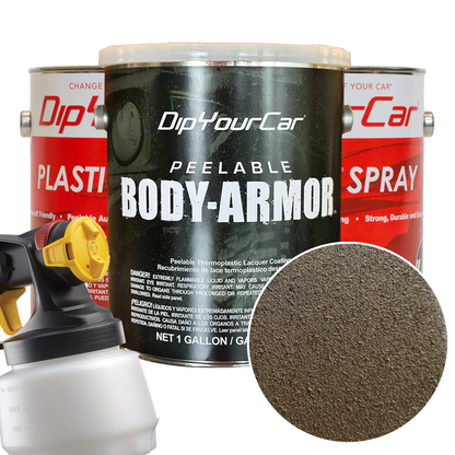 WOODLAND BROWN Peelable Body Armor Kit