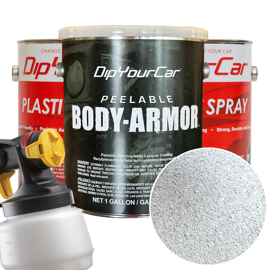 WHITE Peelable Body Armor Kit