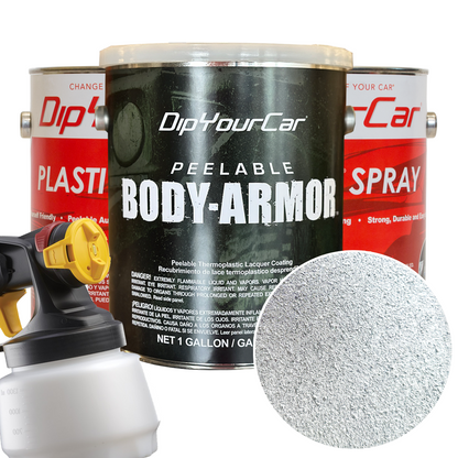 WHITE Peelable Body Armor Kit