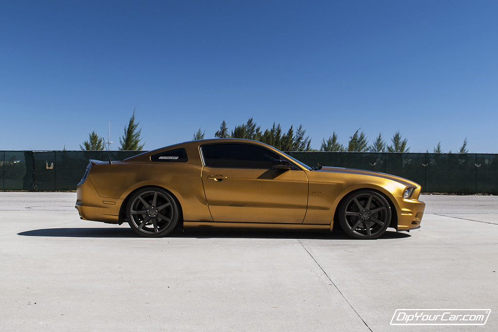 pure gold car